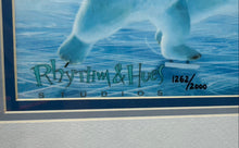 Load image into Gallery viewer, The Coca-Cola Company Enchanted Evening 2 Polar Bears Art Print With Certificate