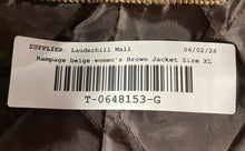 Load image into Gallery viewer, Rampage Womens Beige Brown Corduroy Pockets Long Sleeve Overcoat Jacket Size XL
