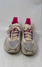 Load image into Gallery viewer, Adidas Womens 4DFWD Pulse Beige Purple Pink Lace-Up Sneaker Shoes Size 6.5