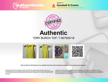 Load image into Gallery viewer, Authentic Tory Burch Womens Yellow Cotton Sleeveless Pullover Tank Top Size S