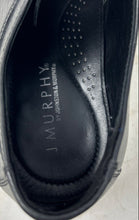 Load image into Gallery viewer, Johnston & Murphy Mens Black Leather Cap Toe Lace-Up Oxford Dress Shoes Size 14M