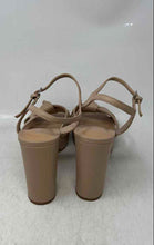 Load image into Gallery viewer, Marc Fisher Womens Deren Beige Ankle Strap Block Heel Platform Sandals Size 9.5M