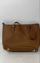 Load image into Gallery viewer, Michael Kors Womens Brown Inner Pocket Designer Double Handle Tote Purse