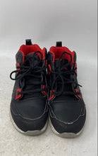 Load image into Gallery viewer, And1 Boys Black Red Mid Top Lace-Up Basketball Sneaker Shoes Size 6