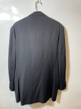 Load image into Gallery viewer, Hugo Boss Mens Black Long Sleeve Double-Breasted Blazer Jacket Size 42R