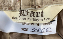 Load image into Gallery viewer, Bart Designed By Sibylle Lyn Womens Light Brown Ankle Pants Sz Unknown Waist 30"