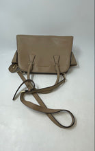 Load image into Gallery viewer, Michael Kors Womens Harper Beige Leather Satchel Handbag Stained Interior