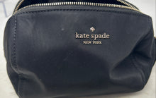Load image into Gallery viewer, Kate Spade New York Womens Chelsea Black Medium Cosmetic Bag