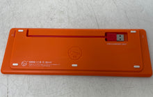Load image into Gallery viewer, Kano Model KC-KBR101 Orange Wireless Portable Standard Keyboard Untested
