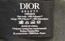 Load image into Gallery viewer, Dior Beauty Unisex Black Backstage Limited Edition Makeup Brush Pouch Bag