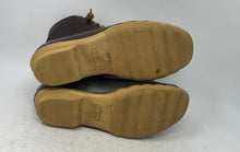Load image into Gallery viewer, Sperry Womens Saltwater STS91176 Black Brown Leather Ankle Duck Boots Size 9