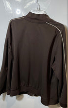Load image into Gallery viewer, Lauren Active Ralph Lauren Womens Brown Long Sleeve Full-Zip Track Jacket Sz 3X