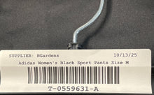 Load image into Gallery viewer, Adidas Womens Black Climalite Sport Tapered Leg Jogger Pants Size Medium