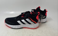 Load image into Gallery viewer, Adidas Kids Own The Game 2.0 GZ3379 Black Orange Lace-Up Sneakers Shoes Size 5