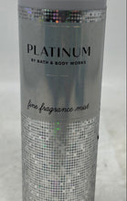 Load image into Gallery viewer, Bath And Body Works Platinum Fine Fragrance Mist Silver Spray 8oz Scent