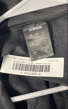Load image into Gallery viewer, Adidas Mens Black Long Sleeve Full-Zip Activewear Track Jacket Size XL