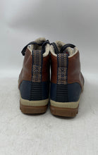 Load image into Gallery viewer, Timberland Womens Mt Hayes A1631 Blue Brown Leather Waterproof Snow Boots Size 8