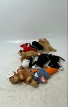 Load image into Gallery viewer, Lot Of 9 Pcs Ty Teenie Beanie Babies Mixed Variety Animal Plush Toy Collection
