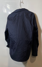 Load image into Gallery viewer, H&M Mens Navy Blue Cotton Slim Fit Long Sleeve Collared Button-Up Shirt Size S