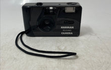 Load image into Gallery viewer, Harman Reusable Black Built-In Flash Point & Shoot 35mm Film Camera Not Tested