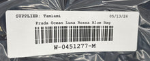 Load image into Gallery viewer, Prada Unisex Luna Rossa Ocean Blue Zipper Parfums Travel Pouch Toiletry Bag