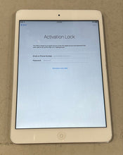 Load image into Gallery viewer, Apple iPad Mini Silver iOS Tablet Model A1432 Powers On For Parts