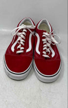 Load image into Gallery viewer, Vans Unisex Off The Wall Old Skool 500714 White Red Sneaker Shoes Size M9 W10.5