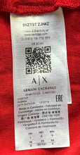 Load image into Gallery viewer, Armani Exchange Mens Red Short Sleeve Crew Neck Pullover Graphic T-Shirt Size L