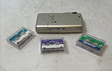Load image into Gallery viewer, Olympus Silver Pearlcorder S713 Microcassette Recorder 4 Pcs-Not Tested