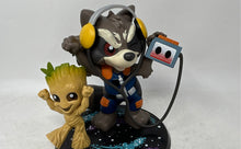 Load image into Gallery viewer, Marvel Disney WonderGround Gallery Cosmic Boogie Rocket & Groot Vinyl Figure