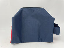 Load image into Gallery viewer, Jimmy Choo Parfums Mens Blue Red Zipper Mini Toiletry Travel Bag