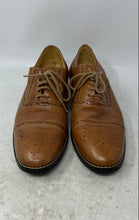 Load image into Gallery viewer, Sandro Mens Brown Leather Lace-Up Low Top Oxford Dress Shoes Size 9.5D