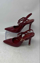 Load image into Gallery viewer, Kenneth Cole Womens Raquel Red Leather Pointed Toe Slingback Heels Size 6.5 M