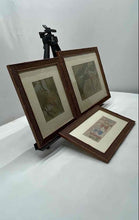 Load image into Gallery viewer, Set Of 3 Pcs Smith's Multicolor Square Framed Art Gallery Picture Painting
