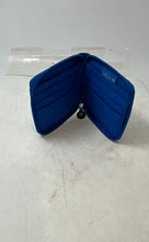 Load image into Gallery viewer, Kipling Womens Blue Inner Divider ID Window Zipper Small Coin Wallet