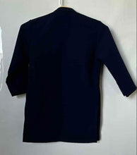 Load image into Gallery viewer, Moon Fashion Boys Dark Blue Stand-Up Collar Embroidered Dragon Jacket Size 8