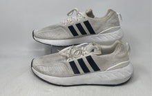 Load image into Gallery viewer, Adidas Mens Swift Run 22 White Black Lace-Up Low Top Sneaker Shoes Size 10
