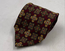Load image into Gallery viewer, Valentino Mens Multicolor Floral Printed Silk Adjustable Designer Tie