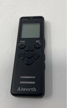Load image into Gallery viewer, Aiworth Model E36 8GB Black Digital Voice Recorder With Case Not Tested