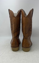 Load image into Gallery viewer, Coconuts Womens Gaucho Brown Leather Pull-On Cowgirl Western Boots Size 7.5 M