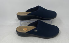 Load image into Gallery viewer, Fly Flot Womens Navy Blue Anatomic Anti-Shock Slip-On Mule Sandals Size EUR 41