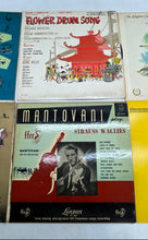 Load image into Gallery viewer, Lot Of 6 Pcs Assorted Mixed Variety Vinyl Records In Cardboard Sleeves