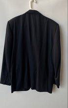 Load image into Gallery viewer, Jos. A. Bank Mens Blue Striped Long Sleeve Notch Lapel One-Button Blazer Size 41