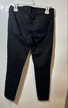 Load image into Gallery viewer, J.Crew Womens Black Denim Dark Wash 5-Pocket Design Skinny Jeans Pants Size 29