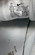 Load image into Gallery viewer, Nike Mens Ebernon Low AQ1775-100 White Leather Lace-Up Sneaker Shoes Size 15