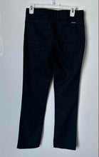 Load image into Gallery viewer, Wrangler Boys Black Denim Dark Wash Slim Fit Straight Leg Jeans Sz 16 With Tags