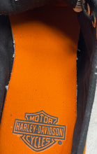 Load image into Gallery viewer, Harley-Davidson Womens Roarke Black Orange Low Top Lace-Up Sneaker Shoes Size 8