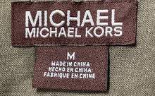 Load image into Gallery viewer, Michael Kors Mens Green Long Sleeve Pockets Regular Fit Button-Up Shirt Size M