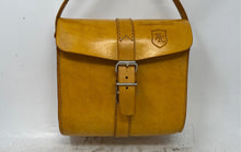 Load image into Gallery viewer, Creative Studio Womens Yellow Adjustable Strap Shoulder Crossbody Bag