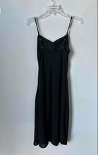 Load image into Gallery viewer, Forever 21 Womens Black Sleeveless Spaghetti A-Line Dress Size Small